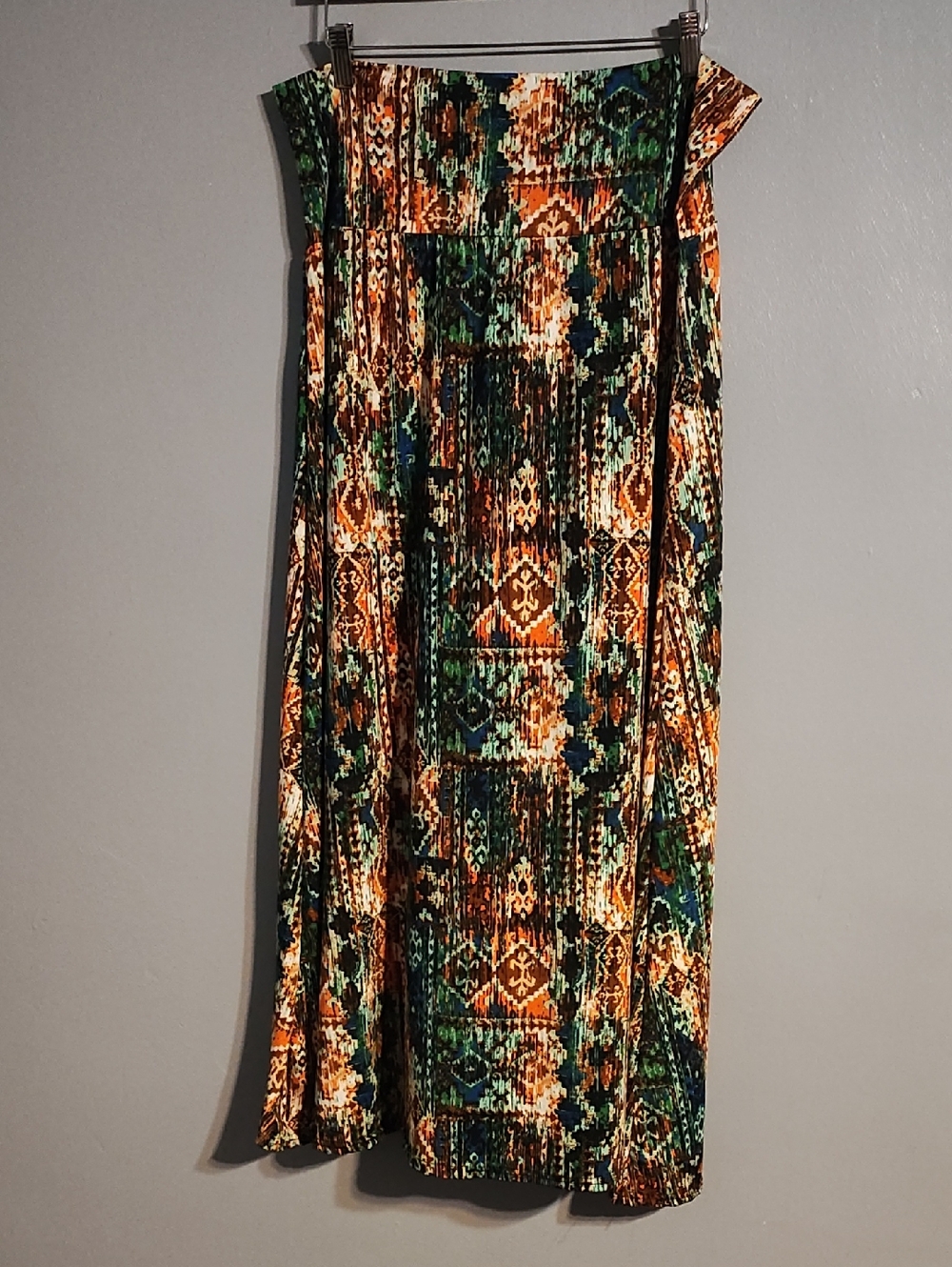 Jessica Taylor NYC Women’s Multi-Color Patterned Maxi Skirt